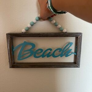 Beach sign!